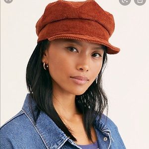 Free people corduroy hat